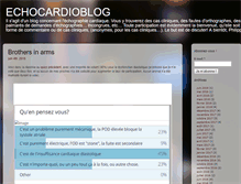 Tablet Screenshot of echocardioblog.com